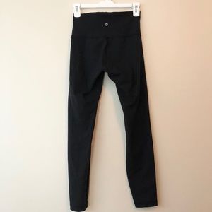 Black Lululemon Leggings Size 4